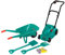 The Toy Company Bosch für Kinder Mega Gartenwerkzeug Set Rasenmäher Schubkarre Handschuhe UVM