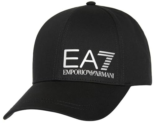 EA7 Emporio Armani Core ID Baseball Cap Black/Silver