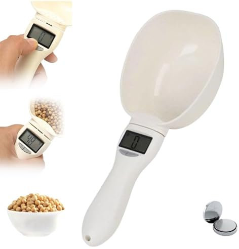 Digital Measuring Spoon 2025 Electronic Measuring Spoon Scale with LCD Screen High-Precision 800g / 0.1g Suitable for Pet Foods, Coffee, Home (1 pcs)