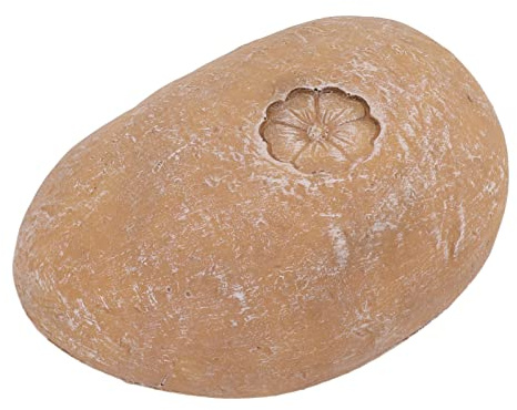 Jeffergarden Pietra Commemorativa da Giardino per Animali Domestici, Pietra Commemorativa da Giardino, Lapide Personalizzata per Gatti, Lapide per Cani, Targa per Esterni (Piccolo Fiore Sasso Giallo