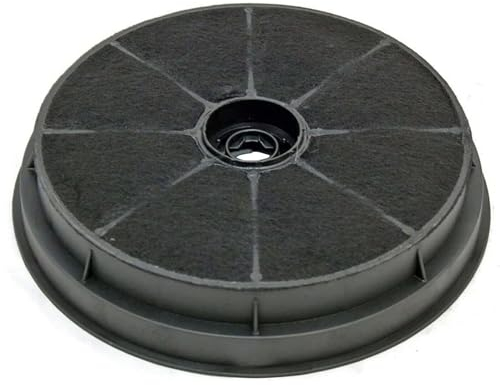 CDA CHA1 - Filtro para campana extractora, accesorio para chimenea (filtro, negro, carbono, CDA A1, CCA7, CCA5, CIGE9, CIN6, CTA9, CTA6, CTE6, EVP6, EVP9, EVP10, EVP12, EVPK9, EVB9, EVH9)