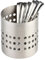 APS 11921 Besteckständer, Besteckbehälter, Ø 10 cm, Höhe 10 cm, Edelstahl matt poliert