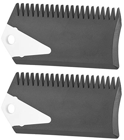2 Stück/Set Wachskamm Für Surfbrett, PVC Surfbrett Kamm Und Schaber, Surfboard Scraper, Surfboard Wax Remover, Skimboarding Wax Remover Scraper, Surfboard Comb