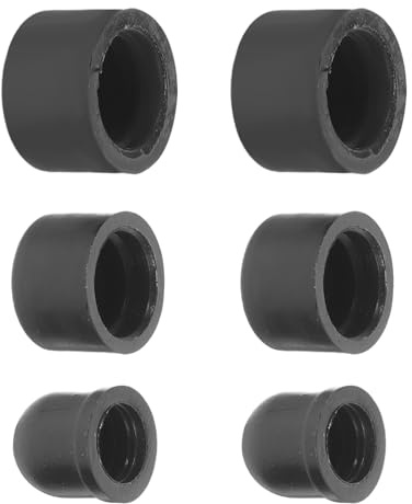 UKCOCO Replacement Skateboard Bushings Set 6pcs 12mm 16mm 18mm Longboard Truck Parts Rubber Cups for Skateboard and Cruiser Truck Accessories