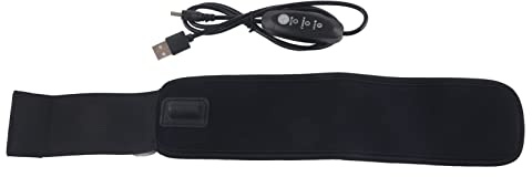 Baxnore Ceinture chauffante d'objectif USB 6,5 W, interrupteur de température à 3 niveaux, désembueur d'objectif de caméra de contrôle industriel pour télescope extérieur, fil chau