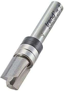 Trend Professional Bearing Guided Profiler, 1/4 Inch Shank, 9.5mm Cut Diameter, 12.7mm Cut Length, 9.5mm Bearing, Tungsten Carbide Tipped, 46/902X1/4TC