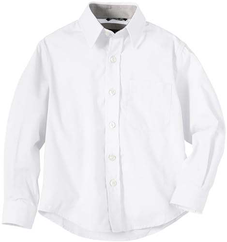 G.O.L. Camisa con Cuello Kent, Weiß (White 6), 16 años (176 cm) para Niños