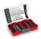 Original Einhell M-CASE 39-tlg. schlagfestes Zubehör-Set (25-mm-Bits, Metallbohrer, Holzbohrer, Steinbohrer, 60-mm-Bithalter, Steckschlüssel, Senker inkl. Aufbewahrungsbox)