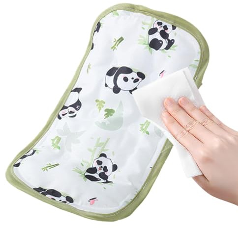 Cuscino a per Allattare Bambini, 28x16cm Cuscino per Nutrizione, Regolabile Stampe Animali Chaise Lunga per Tenere il Bambino, per Prevenzione Surriscaldamento in Allattamento