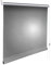 Sonnenschutz-HH® - Mini Thermo Verdunkelungsrollo Thermorollo Minirollo Rollo KLEMMFIX Seitenzugrollo Kettenzugrollo inkl. Klemmträger ohne Bohren - Außenmaß Breite 50 x 90 cm Höhe - Silber-grau