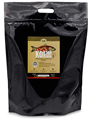 Nutramare Koi360 Pro Swim 4,5 kg Herbst-Koifutter | Ideales Wachstum durch 40% Protein, Spirulina für Intensive Farben