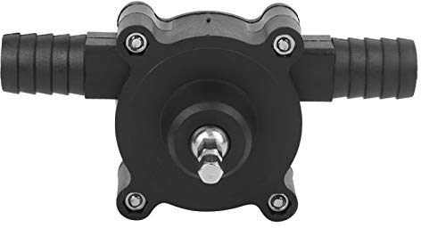 Joyzan Pompe de Perceuse Électrique à Main, Petite Pompes Transfert d'eau Auto Amorçante Mini Pompe Centrifuge Portable Domestique Pompage Diesels Huile Liquide pour Aquarium Étang Fontaine Jardin