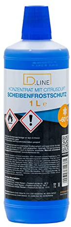 D.LINE Scheibenfrostschutz Konzentrat -60°C, 1 Liter (1)