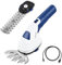 Gxpjycfob Forbici a Batteria 2 in 1, Tagliasiepi a Batteria da 7,2 V con 2 Lame, Larghezza/Lunghezza di Taglio 10 cm/18 cm, Forbici per Erba per Arbusti, Giardino, Prato, Erba
