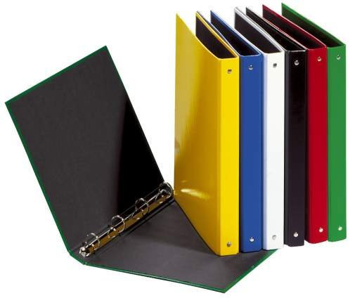 PAGNA 20405-05 Ringbuch A5 4 Ring Pappe grün