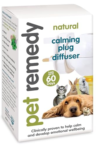 Pet Remedy Natural De-Stress and Calming Plug-In Diffuser, 40 ml