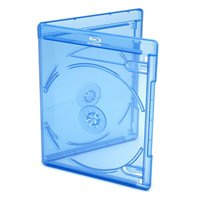 Viva Elite Lot de 132 boîtiers Blu-Ray pour 2 disques Bleu 12,5 mm