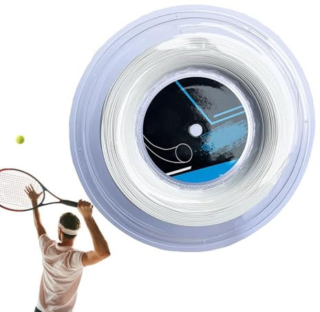 Cuerdas de tenis | Absorbentes de amortiguadores de bola | Cuerdas de tenis de 200 m de alta resistencia con amortiguación para competición y entrenamiento
