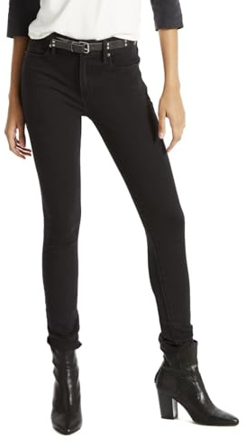 Levi's Women's 721 High Rise Skinny Jeans, Soft Black, 27 (US 4) S