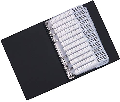 DollaTek Kapacitor 0805 (0,5pF-10uF) 92 värde x 50 st = 4600 st SMD SMT kapacitor kombo prov boksats