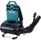 Makita UB002CZ Akku-Rucksackgebläse 36V PDC-Connector (ohne Akku, ohne Ladegerät), Petrol/Schwarz