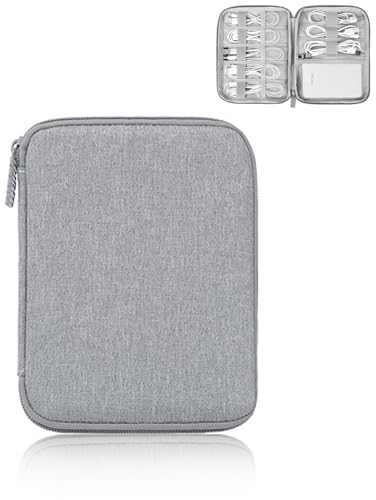 UEPOA Kabeltasche Organizer Reise Klein Elektronische Tasche Mini Kabel Taschen Wasserdicht Kabelorganizertasche Multifunktional Ladekabel Aufbewahrung für SD Karte Powerbank USB Kabel
