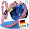 Who LED the dogs out?® Halsband reflektierend [Hundehalsband verstellbar] für große & kleine Hunde leichtgewichtiges Halsband Spaziergänge & Training - mittlere Hunde - jetzt Farbe wählen