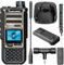 HYS Quansheng TK-11(8) 10W VHF/UHF Walkie Talkie, Type-C Ladeanschluss&3000mAh Akku, 999 Kanalnummer, Spektrum-Analysator, Professionelles Zweiwege-Funkgerät