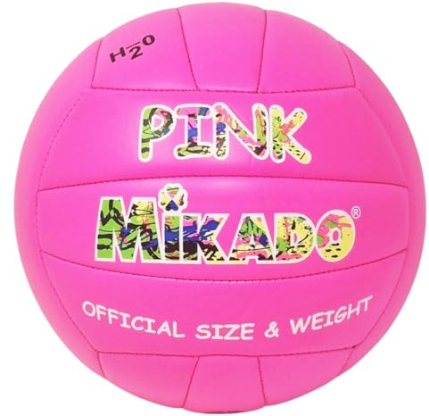 Ballon de Volley Beach Volley Modèle Pink pour entraînement ou match de taille réglementaire Rose