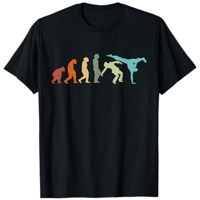 Capoeira Danse Arts Martiaux Brésil Karaté Evolution Capoeira T-Shirt