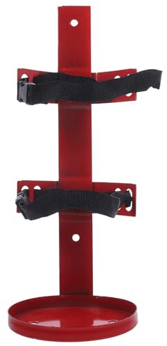 Cabilock Retenedor de Extintor de Incendios de Hierro Diseño Fácil de Instalar para Extintores de 2-4 Kg, Soporte para Uso en Coches y Viviendas