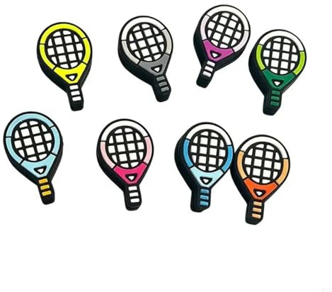 WSQHAO Vibrationsdämpare Tennis 16 st Stötdämpare Racket Silikon, Tecknat, Tennis Tillbehör