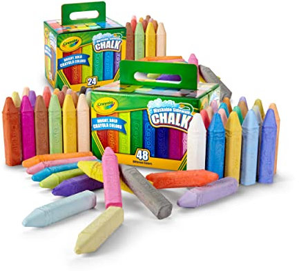 CRAYOLA Chalk Set (72 Count)