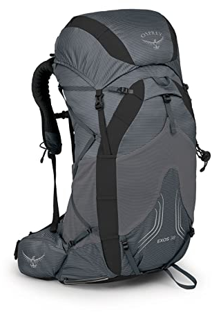 Osprey Herren x Ultraleichter Rucksack für Rucksackreisen, Tungsten Grey