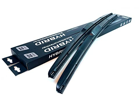HYBRID Scheibenwischer für vorne kompatibel mit TOYOTA Yaris P1 Bj. 1999.01-2005.08 / Länge 530 mm, 350 mm - Hallenwerk