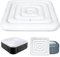 Quadratische Whirl-poolabdeckung, Aufblasbare Badewannenabdeckung Mit Griffen, Premium Energiesparende Whirl-Pooldeckel, Universelle Aufblasbare Whirlpool-Abdeckung (Quadratische-135CM)