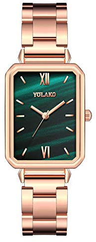Casual väv läder flerskikts armband wrap damarmbandsur damklocka armbandsur fodral för män