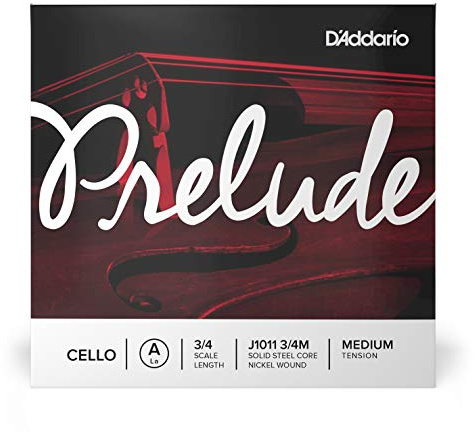 D'Addario Prelude Cello A 3/4 Med (J10113/4M)