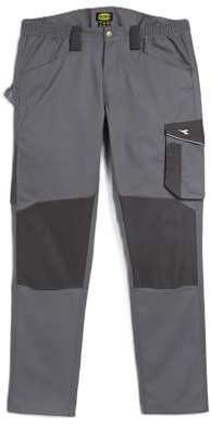 Utility Diadora, Abbigliamento da Lavoro, PANT ROCK PERFORMANCE, colore STEEL GRAY, taglia XL