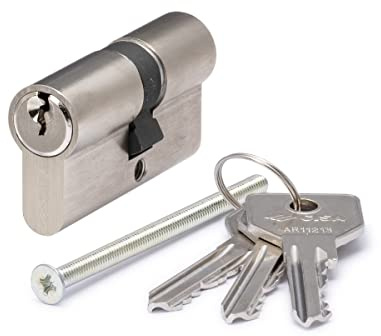 CISA 10G30006012, Cilindro Europeo C2000, Ottone Nichelato, 27/33 mm