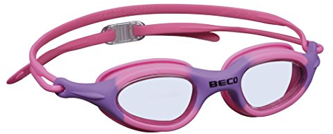 Beco BECO Unisex Jugend Biarritz Schwimmbrille, pink/lila, One Size