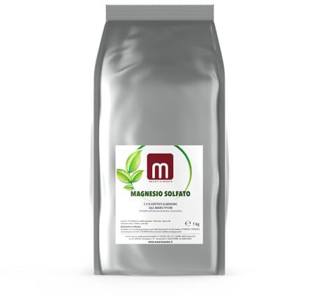 1Kg Magnesio solfato, sale di Epsom, sale amaro - additivo alimentare E518