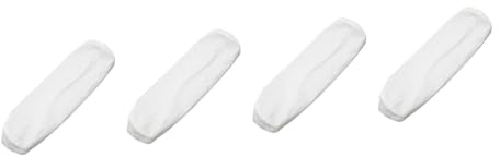 PRETYZOOM 4pezzi Copricuscino Cilindrico Per Cuscino Cervicale Fodera Morbida Per Ufficio e Viaggio Materiale Di Alta Qualità Decorazione Comfort Per Casa e Auto