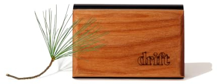 Drift Car Air Freshener - Wood Air Freshener - Car Odor Eliminator - Pine Scent Starter Kit
