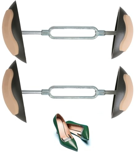 Nazaz 2PCS Allarga Scarpe Uomo e Donna, Allargascarpe Professionale, Estensori Regolabili per Scarpe e Stivali, Adatti a Scarpe in Pelle, Sportive e Tacchi Alti