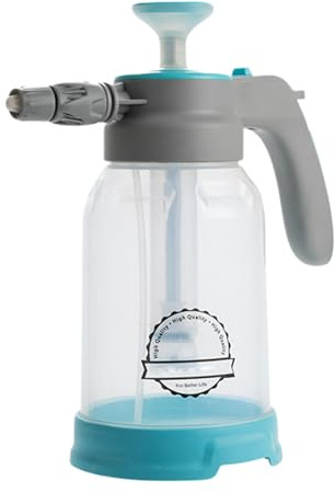 Spruzzatore in schiuma di sapone per auto, 2 litri manuale portatile, multifunzione, nebulizzatore in schiuma per tubo di pulizia da giardino, per camion SUV dettagliato per auto pulizia domestica