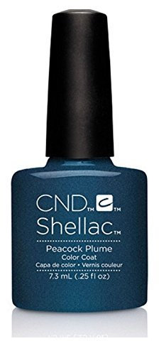 CND Shellac UV Gel Polish – Contradictions Spring 2015 Collection – 0.25oz Peacock Plum – C90879 * BCS BW * * by CND Cosmetics