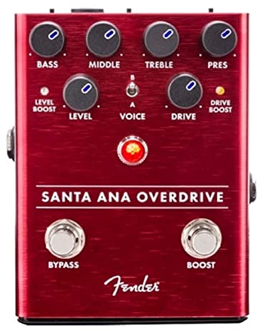 Fender® »SANTA ANA OVERDRIVE« Boden-Effekt-Pedal