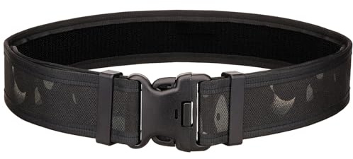SIVENKE Taktischer Gürtel Gürtel Molle Nylon einstellbare Kampfgürtel mit Klickverschluss Tactical Belt Security Gear für Outdoor Aktivitäten