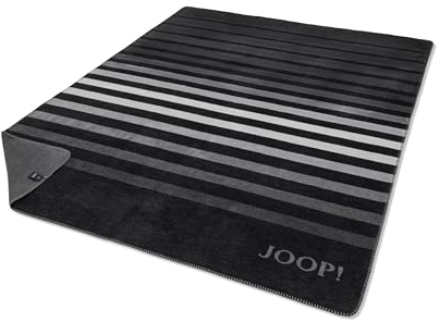 Joop! Wohndecken Shutter Schwarz